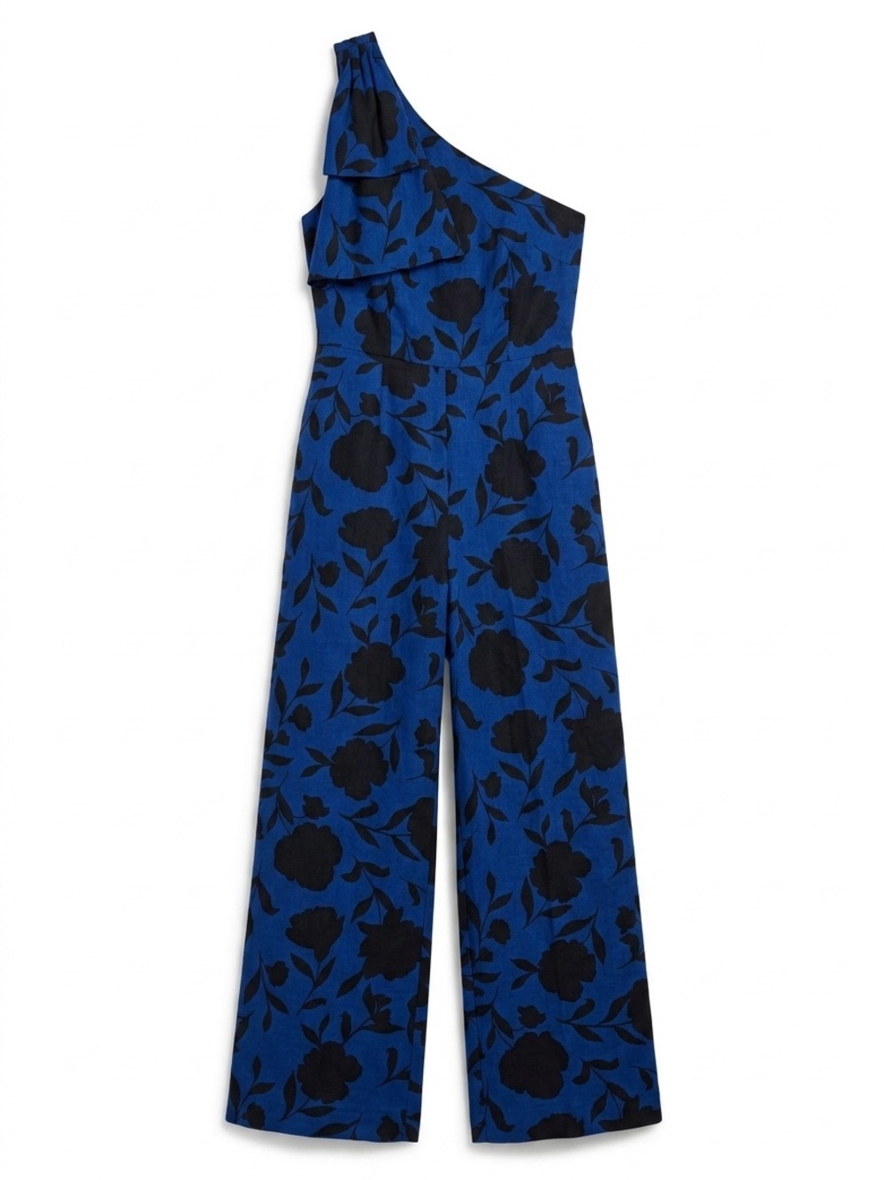 NWT Kate Spade New York X Target Classic Rose Jumpsuit Linen Blend Wide Leg 10